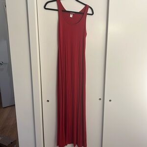 Red Maxi Dress in a size XS from Old Navy